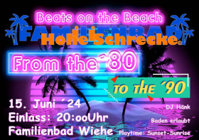 Beats on the Beach im Familienbad Wiehe