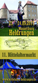 11. Mittelaltermarkt Wasserburg Heldrungen