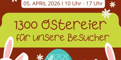Ostersonntag am Kyffhäuser-Denkmal – 1300 Ostereier zum Jubiläum
